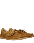 Jacquemus Brown Suede Leather Boat Shoes