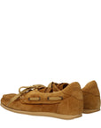 Jacquemus Brown Suede Leather Boat Shoes