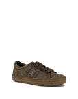 Fendi Suede Leather Low Top Sneakers