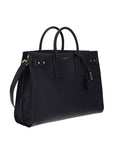 Saint Laurent Sac De Jour Black Leather Top Handle Bag