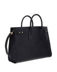 Saint Laurent Sac De Jour Black Leather Top Handle Bag