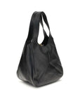 Chloé Black Leather Hobo Shoulder Bag