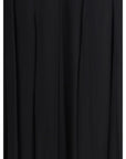 Chloé Black Silk Maxi Skirt