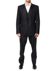 Dolce & Gabbana Martini Blazer & Pants 3-Piece Suit - Black