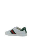 Gucci Leather Low Top Lace-Up Sneakers