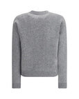 Gucci Logo Grey Wool Sweater