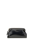 Miu Miu Black Leather Soft Shoulder Bag