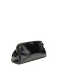 Miu Miu Black Leather Soft Shoulder Bag