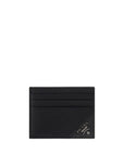 Prada Saffiano Leather Card Holder - Black