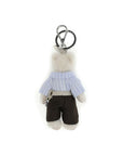 Prada Teddy Keychain Bag Charm