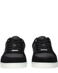 Jimmy Choo Black Leather Low Tops