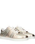 Jimmy Choo Terio Champagne Gold Leather Sneakers