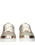 Jimmy Choo Terio Champagne Gold Leather Sneakers