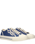 Jimmy Choo Fenix Blue Low Top Sneakers