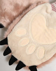 Dolce & Gabbana Paw Mitten Gloves - Pink