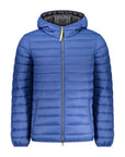 Armata Di Mare Hooded Puffer Jacket - Mid Blue - Made In Italy