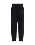 Alexander Wang Black Cotton Jogger-Sweatpants