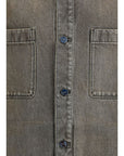 Fendi Vintage Wash Denim Shirt