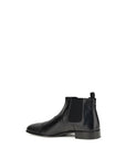 Prada Leather Black Chelsea Ankle Boots