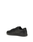 Prada Black Leather Low Top Sneakers