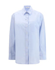 The Row Metis Longline Shirt - Blue