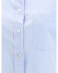 The Row Metis Longline Shirt - Blue