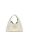 Gucci White Softbit Leather Handbag