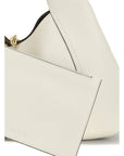 Gucci White Softbit Leather Handbag