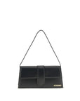 Jacquemus Le Bambino Black Leather Baguette Bag