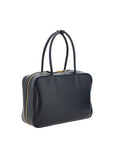 Miu Miu Black Leather Bowling Bag