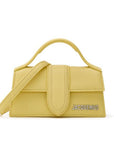 Jacquemus Le Grand Bambino Yellow Leather Bag