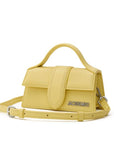 Jacquemus Le Grand Bambino Yellow Leather Bag