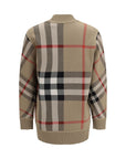 Burberry Checkered Longline Cardigan