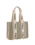 Chloé Top Handle Woody Tote Bag