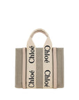 Chloé Top Handle Woody Tote Bag