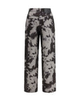 Fendi Abstract Animalier Straight Leg Fit Jeans
