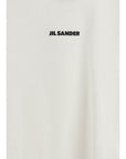 Jil Sander Logo T-Shirt - White/Cream