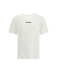 Jil Sander Cotton T-Shirt - White/Cream