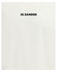 Jil Sander Cotton T-Shirt - White/Cream