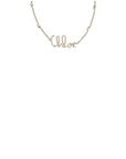 Chloé Brass Iconic Chain Link Necklace - Gold