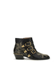Chloé Susanna Studded Leather Ankle Boots - Black