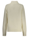 North Sails Wool-Cashmere Turtleneck Sweater - Ivory - Made In Italy
