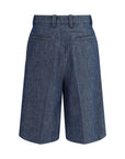 Jil Sander Bermuda Long Shorts - Blue