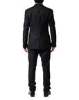 Dolce & Gabbana Blazer & Pants Virgin Wool 2-Piece Suit - Black