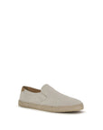 Brunello Cucinelli Cool Beige Suede Leather Espadrilles