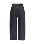 Givenchy Raw Cocoon Barrel Denim Pants