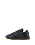 Prada Black Downtown Leather Sneakers