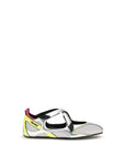 The Attico Floor 01 Ballet Flats - Silver