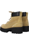 Givenchy Trekker Leather Heeled Ankle Boots - Beige