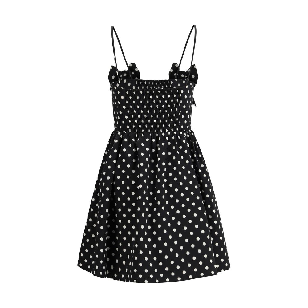 ganni a line dress Ganni Black Cotton A-line Dress